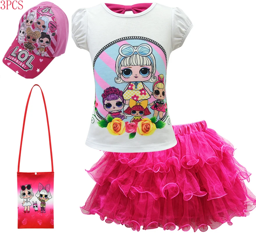 

Dress Girl 2019 Summer Baby Unicorn LoI Dress Toddler Birthday Party Cartoon Princess Dress Baby Girls LoI Doll Clothes for Kids