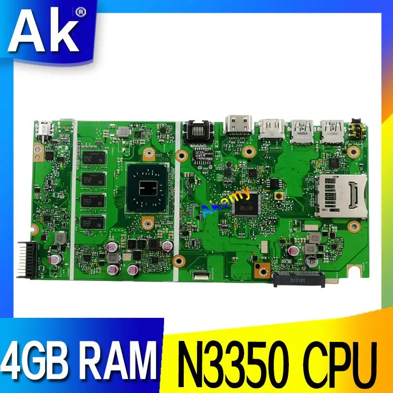 X541NA материнская плата для ASUS X541NA материнская плата для ноутбука X541NA материнская плата X541N материнская плата Тест 100% OK N3350 процессор 4 Гб