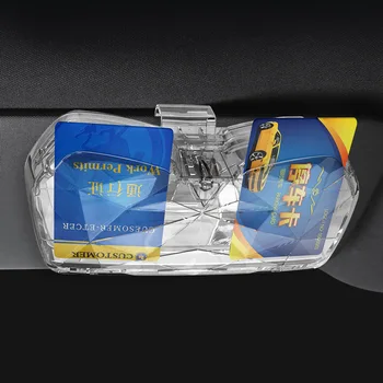 

2019 Hot Selling Holder for Glasses Case Universal Eyeglasses Holder Cover Auto Sun Visor Clip Sunglasses Stand Car Accessories