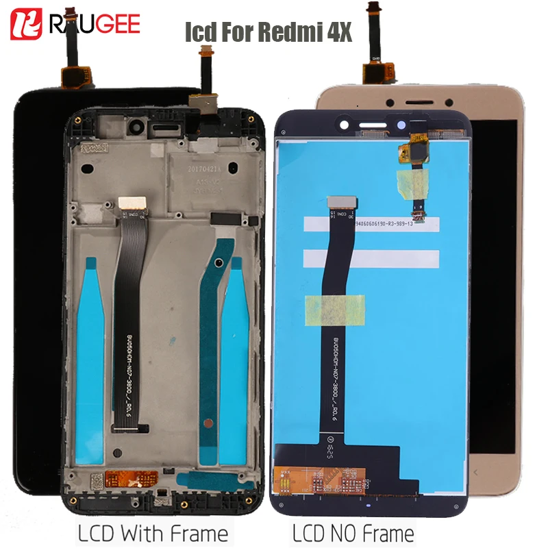 Ceny Wyświetlacz do Xiaomi Redmi 4X Lcd ekran dotykowy wymiana zespołu Digitizer do wyświetlacza Redmi 4X Pro przetestowany wyświetlacz Lcd części