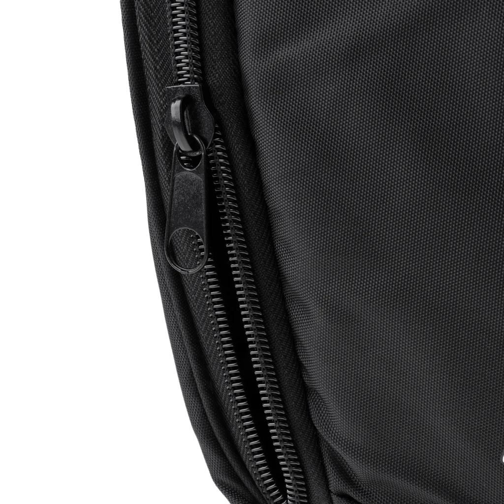 Ice Hockey Player Goalie Helmet Padded Bag Heavy Duty Zipper Carrier Equipment Storage Bag with Hand Strap Black