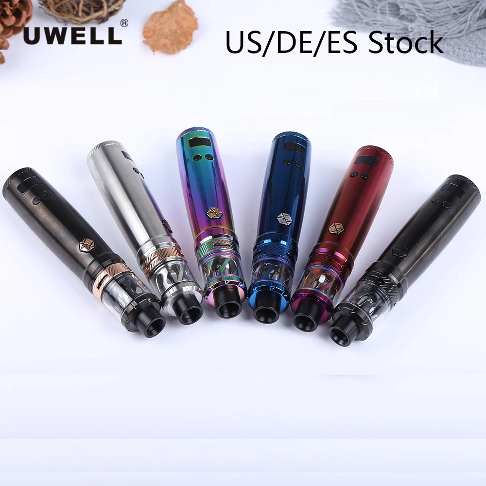 80 Вт оригинальный Uwell Nunchaku бак испаритель с 5 мл атомайзер бокс мод для