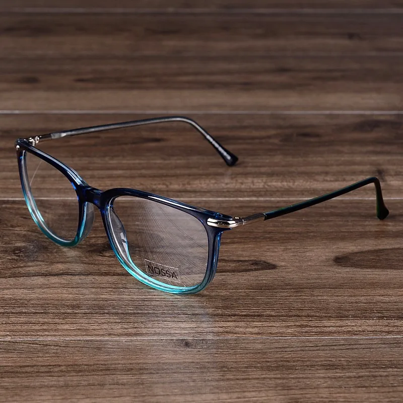 NOSSA пластиковые квадратные женские очки прозрачные и мужские модные