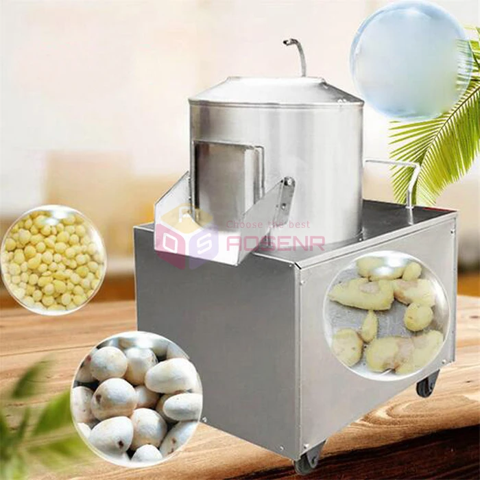 220 В коммерческий Промышленный Очиститель картофеля автоматическая электрическая машина для очистки сладкого картофеля прокладка для стиральной машины