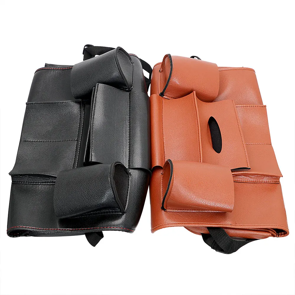 YOSOLO Car Back Seat Organizer Interior Accessories Universal Pockets Storage Bag Stowing Tidying Car-styling