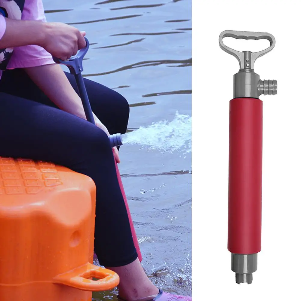 Kayak Hand Pump Floating Manual Bilge Water Pump Kayak Canoe