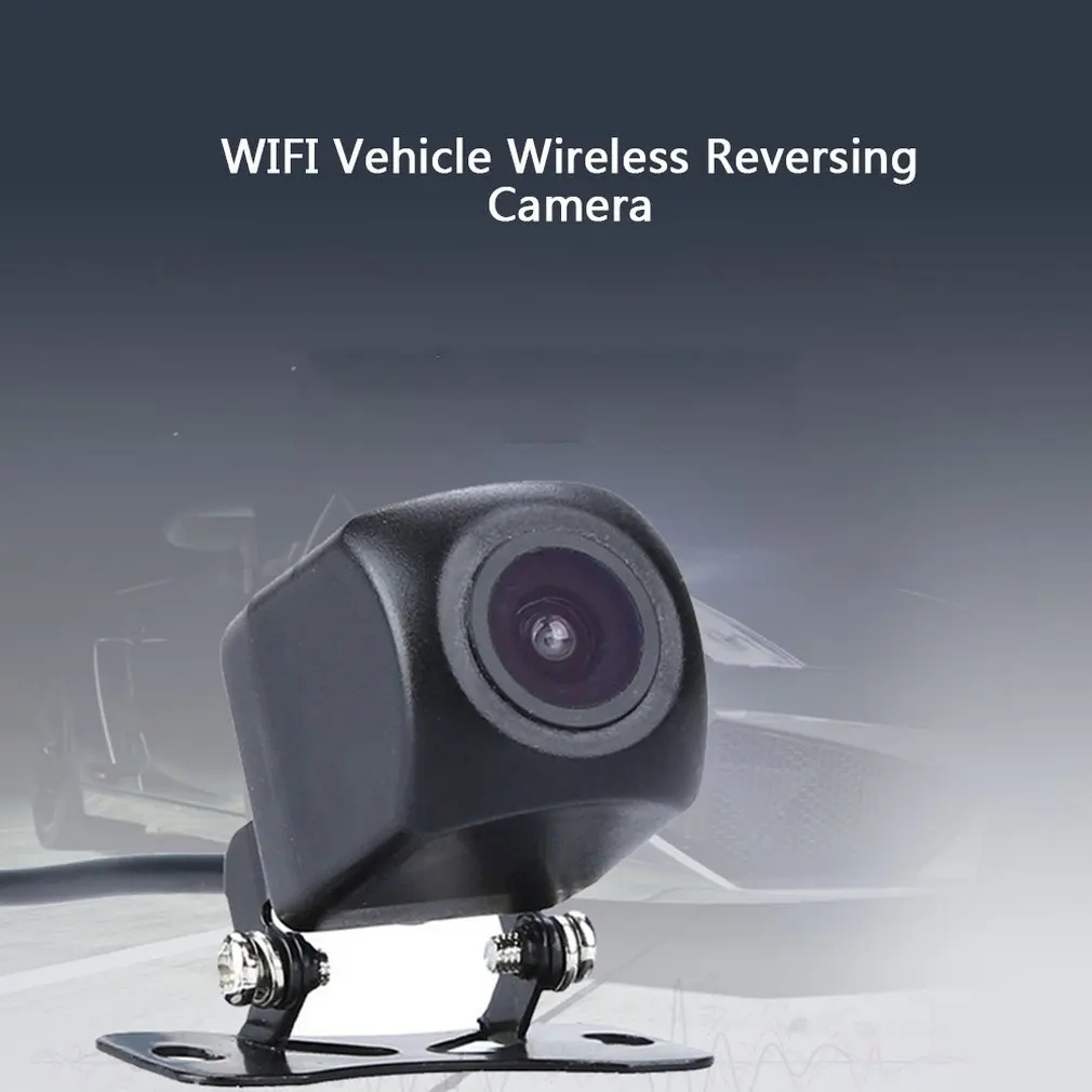 Wifi HD ночное видение Автомобильная резервная камера заднего вида парковочная камера заднего вида