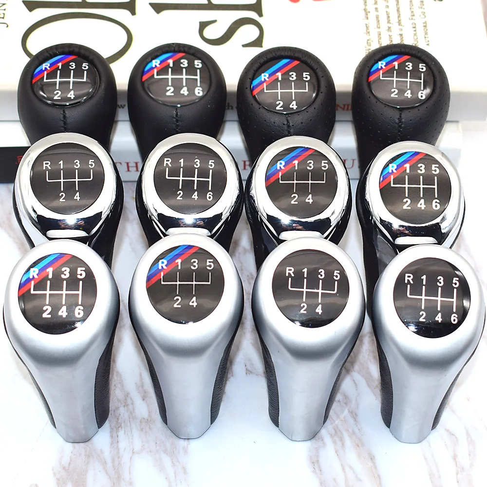 

5 Speed 6 Speed Car Gear Shift Knob For BMW 1 3 5 6 Series E30 E32 E34 E36 E38 E39 E46 E53 E60 E63 E83 E84 E90 E91 F30 Z5 F20 M3