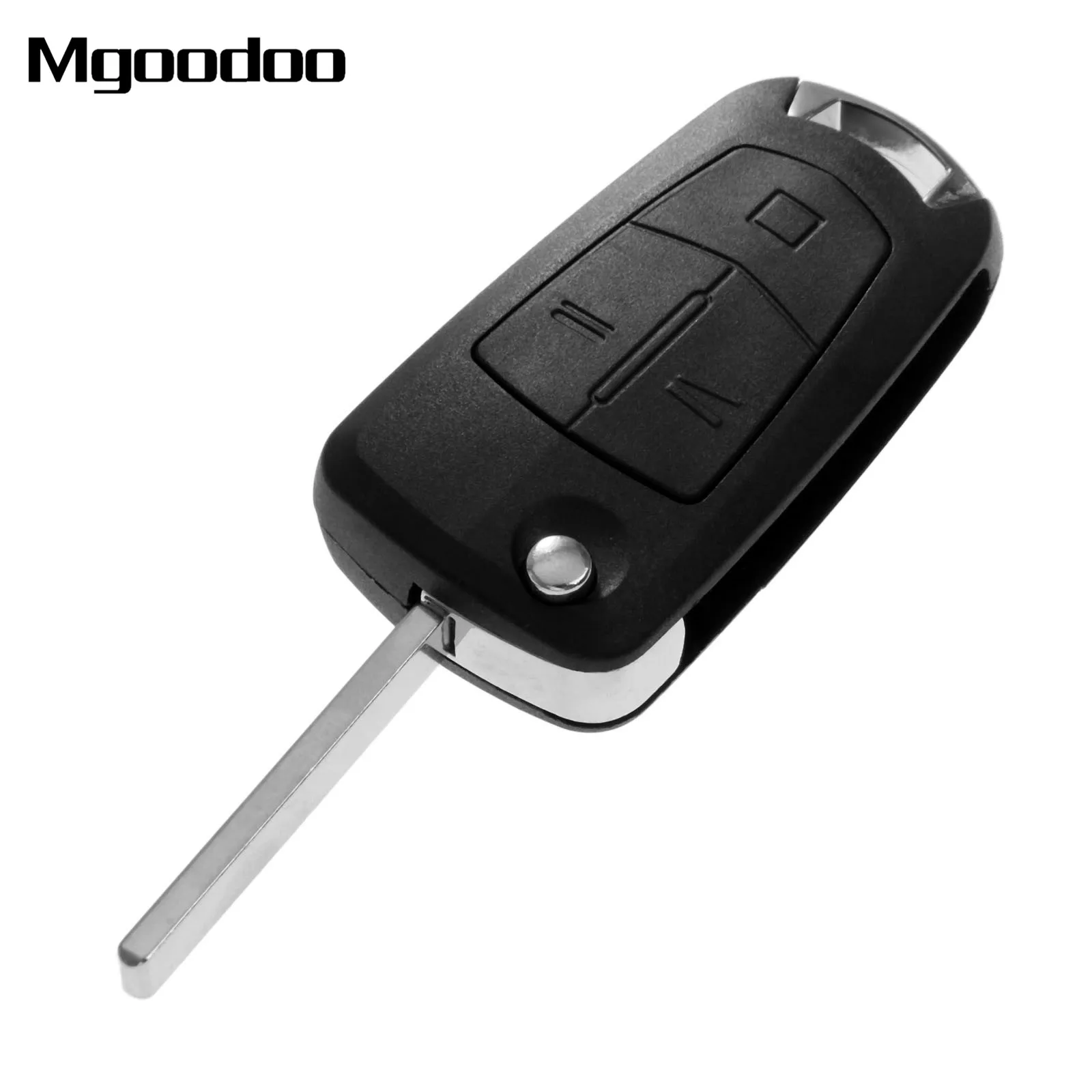 

Mgoodoo 3 Buttons Car Flip Folding Remote Key Shell Case Fob For Vauxhall Opel Corsa Astra Kadett Monza Montana Uncut Car Covers