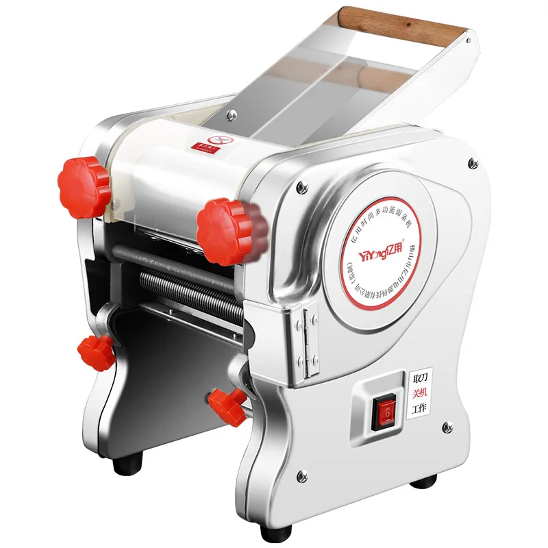 220V Commercial Electric Noodle Maker Machine Dough Width 24cm Dough Noodle Thickness 1 20mm