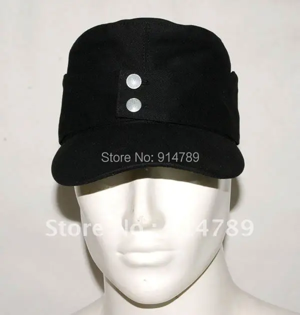  WWII GERMAN ELITE EM SUMMER PANZER M43 FIELD COTTON CAP SIZE M -32044