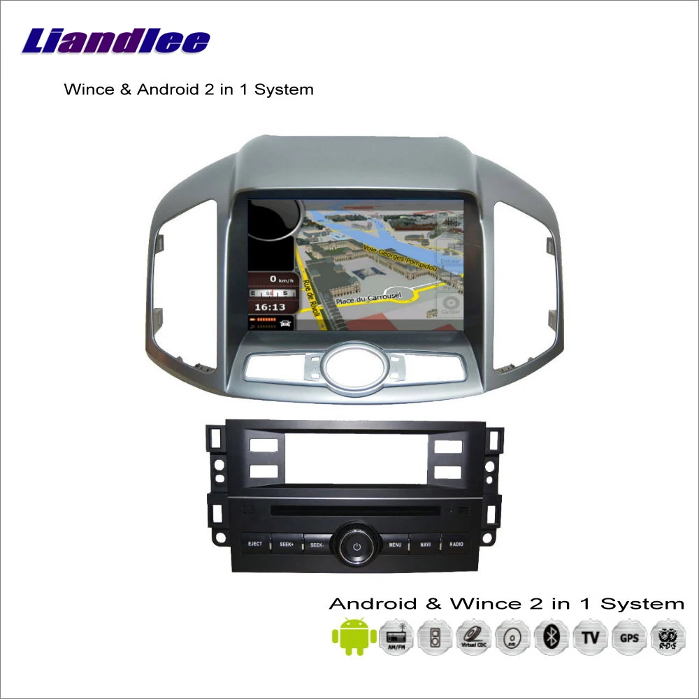 Best Liandlee For Chevrolet / For Holden Captiva 2010~2014 Car Radio CD DVD Player GPS Navigation Wince & Android 2 in 1 S160 System 0 Best Liandlee For Chevrolet / For Holden Captiva 2010~2014 Car Radio CD DVD Player GPS Navigation Wince & Android 2 in 1 S160 System 0