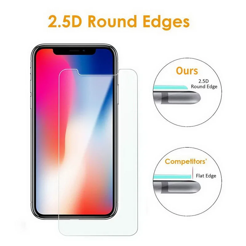 Gehärtetem Glas Für iPhone 11 Pro Max Screen Protector für iPhone X XS Max XR Glas Film für iPhone