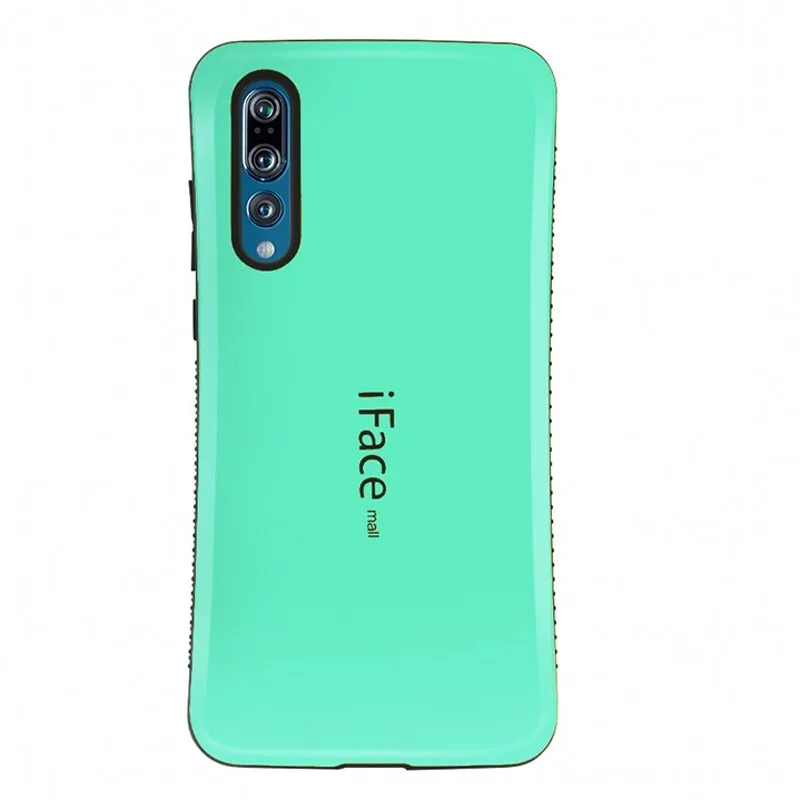 Противоударный чехол для huawei P30 Pro Lite чехол Iface Mall полная Защита силиконовый Противоскользящий чехол для huawei P20 Pro Lite чехол - Цвет: Светло-зеленый