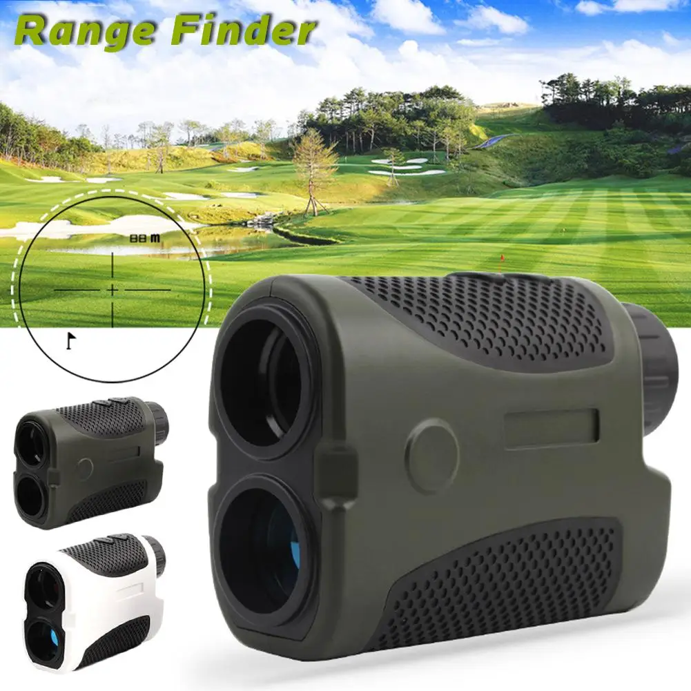 400 Meters Ranging Golf Laser Handheld Range Finder Slope Compensation Angle Scan Pinseeking Club Case Opt