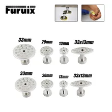 PDR инструменты 4 размера 8 шт автоматический PDR набор инструментов алюминиевый клей Съемник вкладки для автомобиля вмятин безболезненный ремонт вмятин удаление ручных инструментов