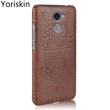 

Luxury PU Leather Skin Hard Case For Huawei Y7 Anti-Slip Protective Slim Back Phone Cover Case For Huawei Y7 Y7 Prime