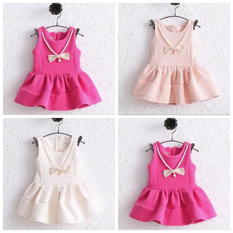 Girls dress,girls clothing,baby clothing,summer,kids clothes,Necklace ...