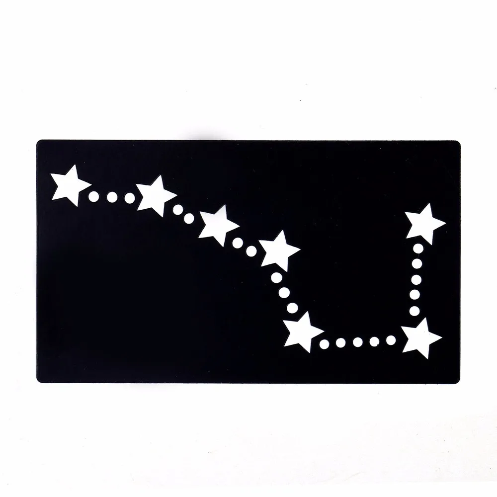 1pc Big Dippe Stars Henna Tattoo Stencil Sexy Woman Body Art Small Henna Indian Waterproof Tatoo Sticker Stencil DIY Product G22