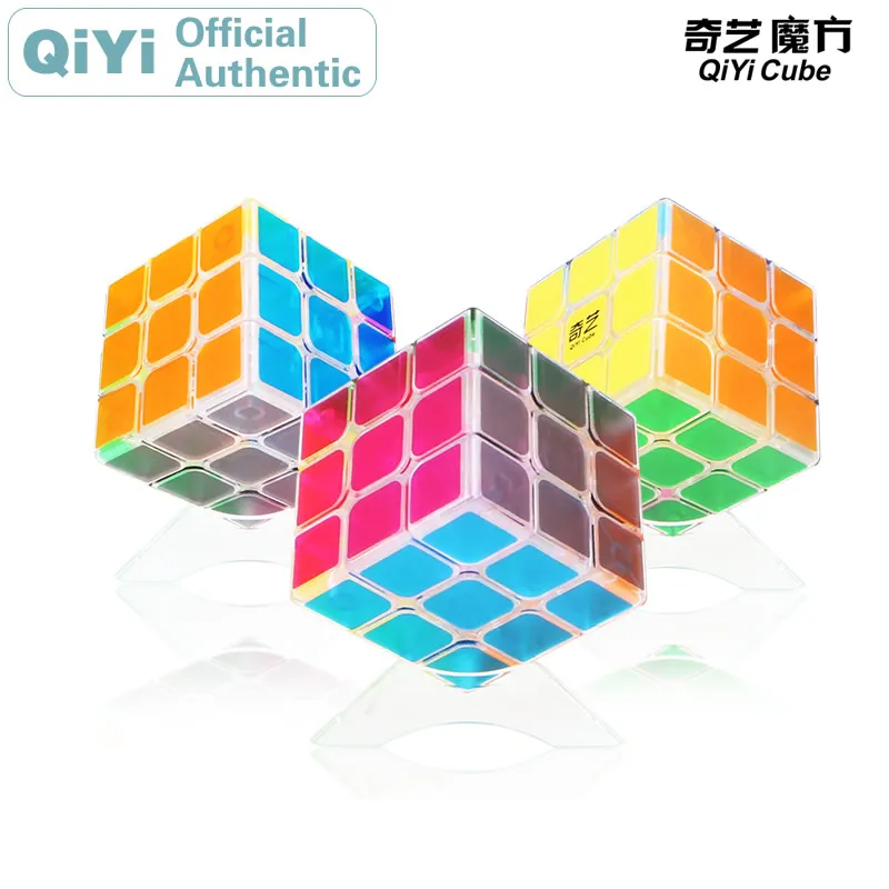 QiYi парус QiHang 3x3x3 волшебный куб MoFangGe 3x3 прозрачный Cubo Magico Профессиональный