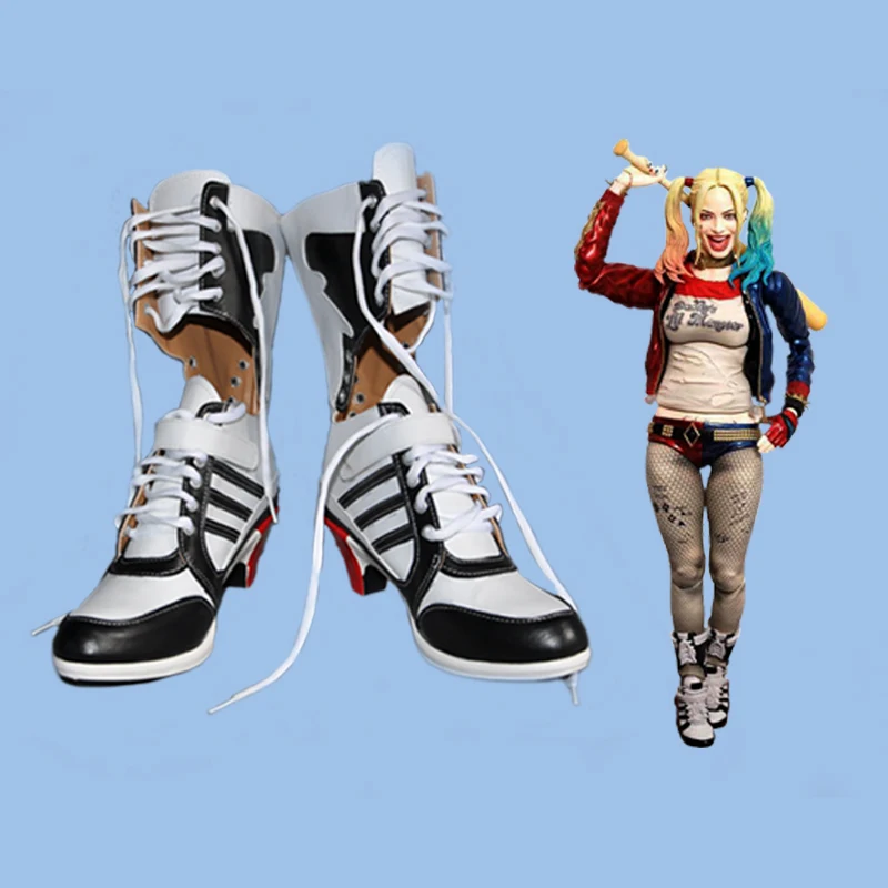 

Harleen Quinzel Cosplsy Shoes Japanese Anime Shoes High Quality Shoes Custom-made free shipping A
