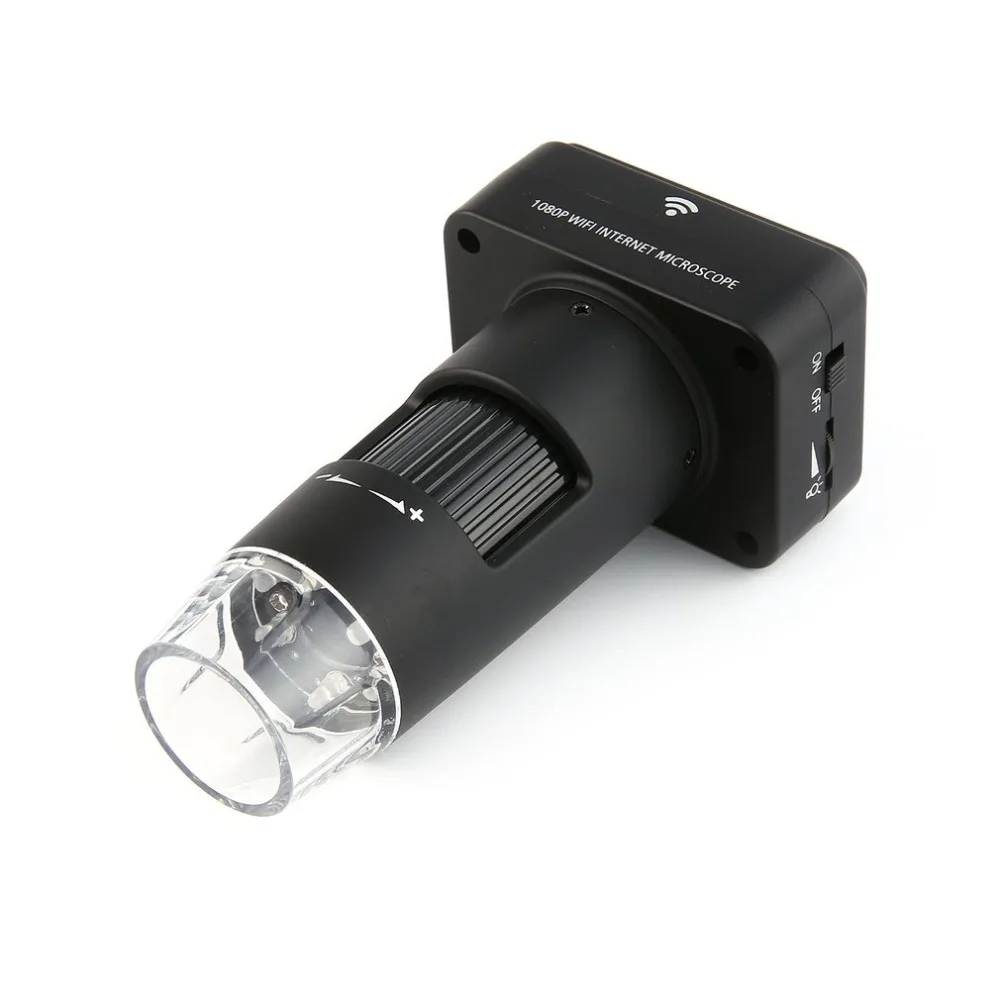 

WiFi Digital Microscope Handheld 10X~200X Internet 6 LED Light Durable For Android Economic Internet