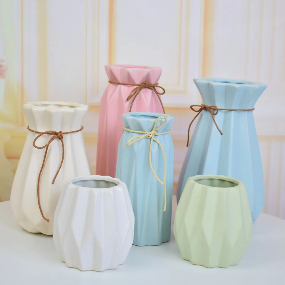 Buy modern ceramic vase for flowers centerpieces for wedding decoration home