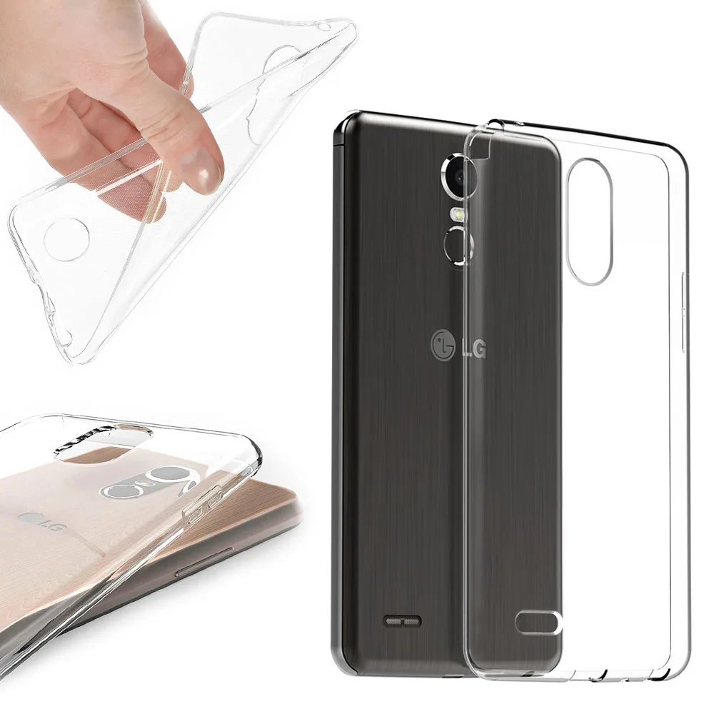 

For LG X Mach Fast K600 /X Cam /X Power /G6 /Stylus 3 2 crystal case TPU silicone transparent protective back cover rubber bag