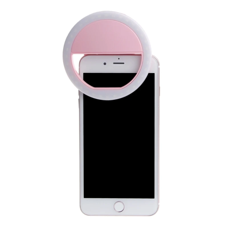 

Selfie Portable LED Ring Fill Light Camera Photography Android Phone for iPhone