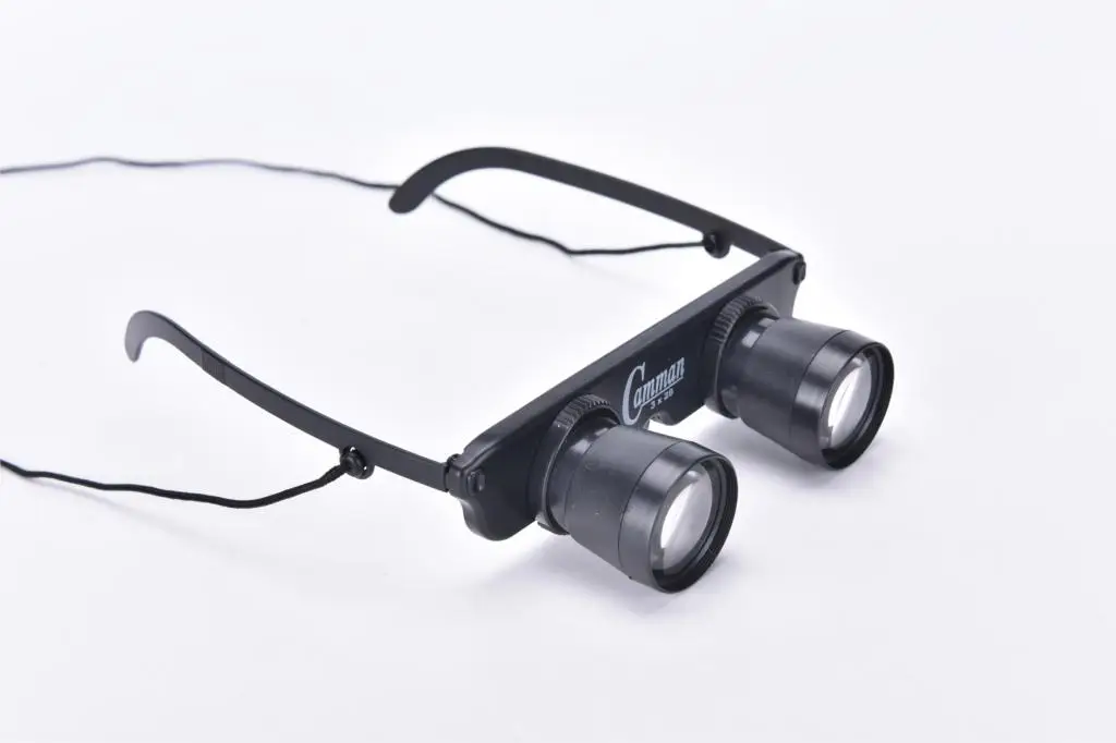 

3x28 Magnifier Glasses Style Outdoor Fishing Optics Binoculars Telescope Eye Lens Diameter 10mm