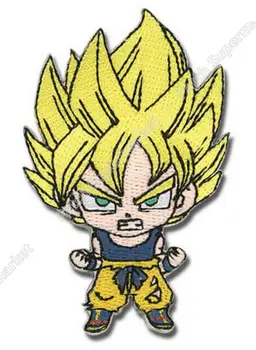 

3" Dragon Ball Z SD Super Saiyan Goku DBZ GT Piccolo Master Roshi Movie TV Series Embroidered iron on patch sew on applique