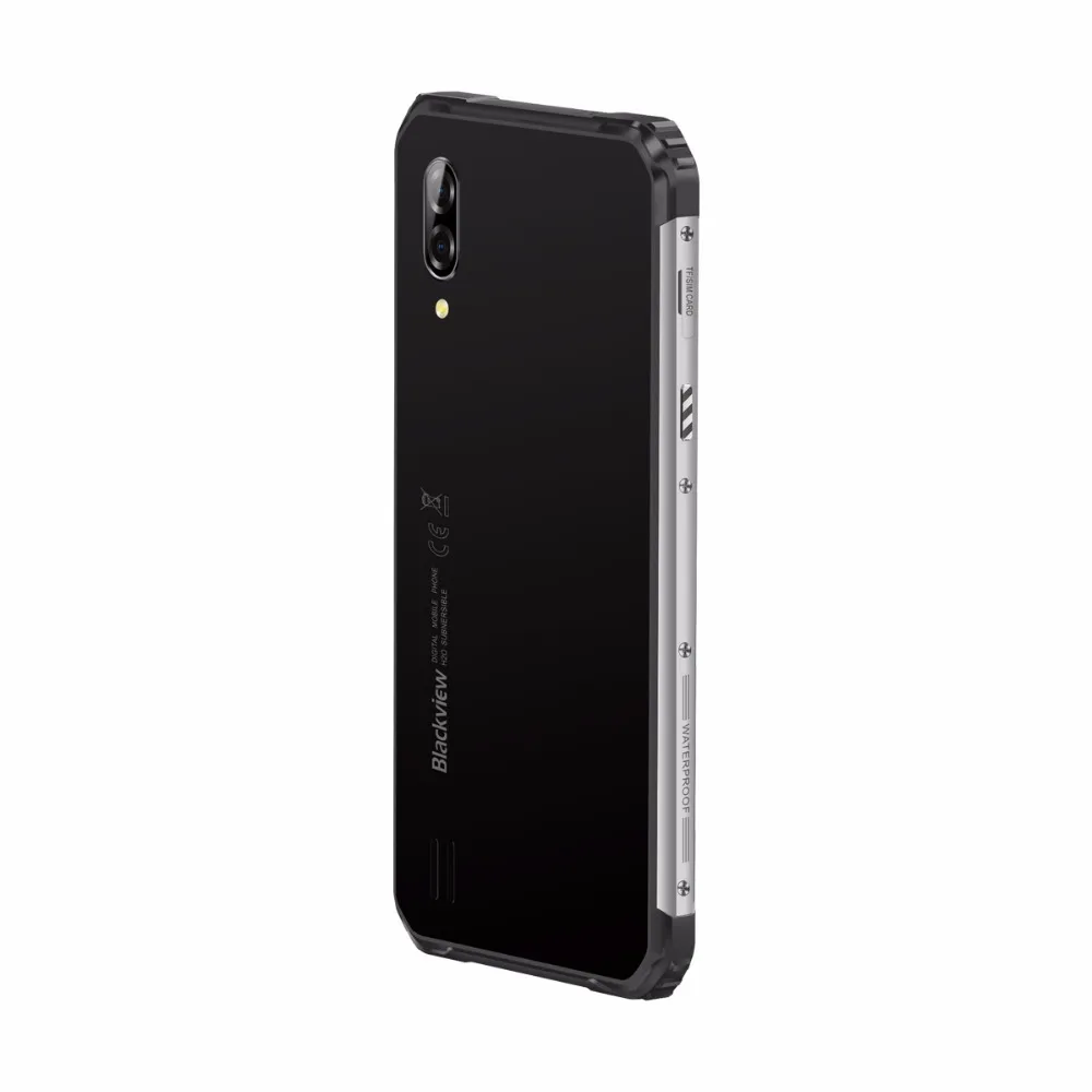 Blackview BV6100 IP68 водонепроницаемый мобильный телефон 3 ГБ+ 16 ГБ Android 9,0 открытый мобильный телефон 6,8" экран 5580 мАч прочный смартфон NFC