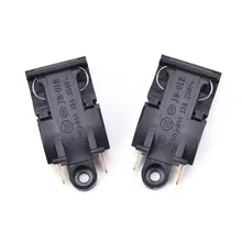 Di alta Qualità 2PCS Nero 13A Interruttore Bollitore Elettrico Termostato Interruttore Vapore Medio Parti di Accessori Da Cucina