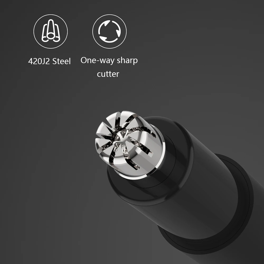 Tanie Xiaomi Mijia elektryczny Mini trymer do włosów w nosie HN1 przenośny nosa uszu golarka maszynka do strzyżenia wodoodporna bezpieczne narzędzie do czyszczenia dla mężczyzn