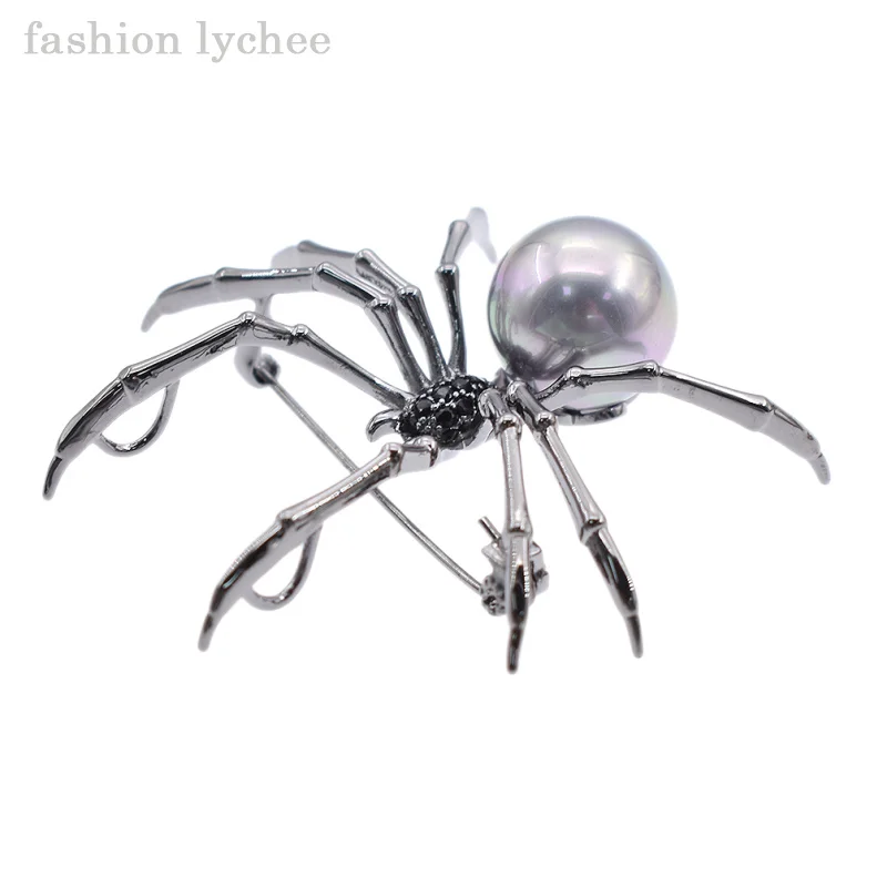 Женские Броши с искусственным жемчугом в виде паука|brooch pins|fashion brooches pinswomen pin |