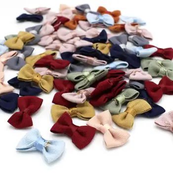 

20pcs/lot 35mm*25mm Ribbon Bow Tie Baby Girl Garment accessories Mix Fashion Bowties craft DIY accessories
