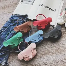 Милые животные сумки со слоном для мальчиков и девочек маленькие сумки детские сумки через плечо Мультяшные детские сумки для монет