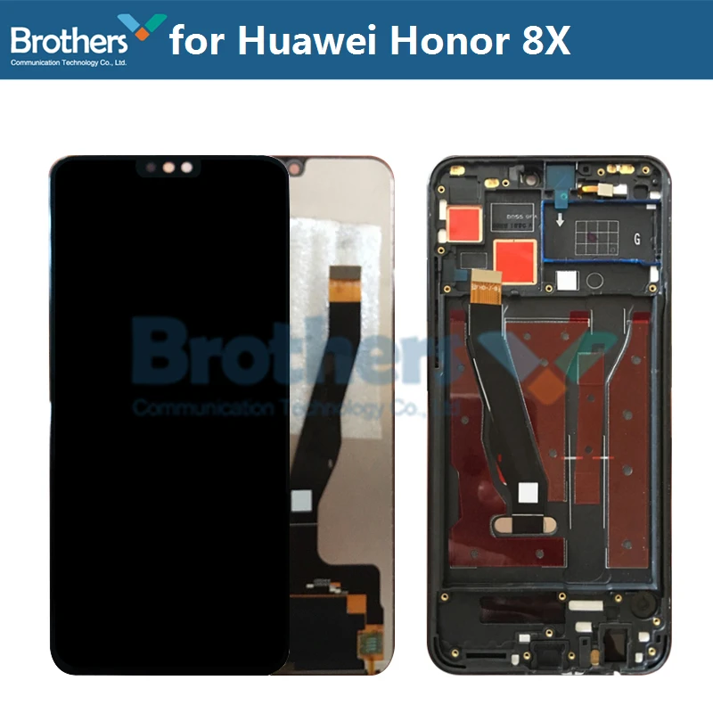 ЖК-дисплей для Huawei Honor 8X с сенсорным экраном и дигитайзером в сборе запасные части