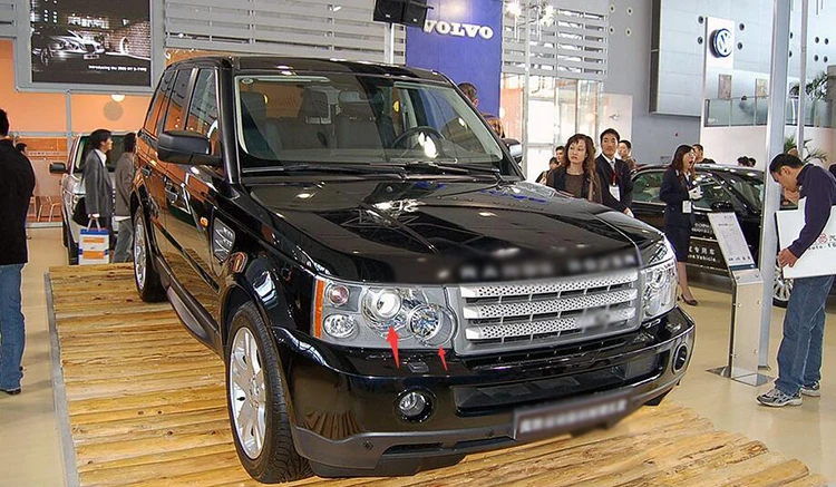 Для Land Rover Range Rover L322 Vogue 2003-2009 ксенон многоцветный светодиодный Ангельские глазки комплект RGB гало кольца фары дневного света