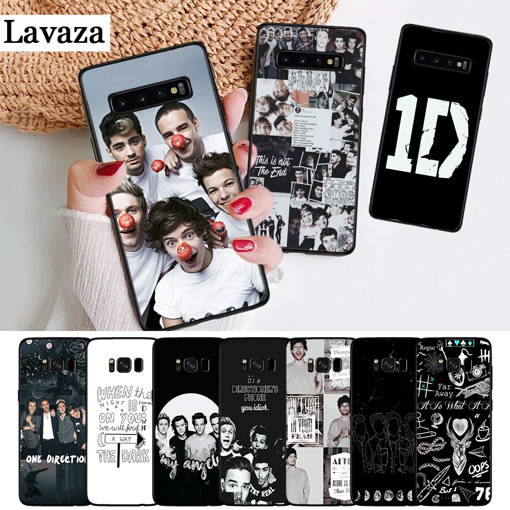 

Lavaza One Direction High-end Protector Silicone Case for Samsung S6 Edge S7 S8 Plus S9 S10 S10e Note 8 9 M10 M20 M30