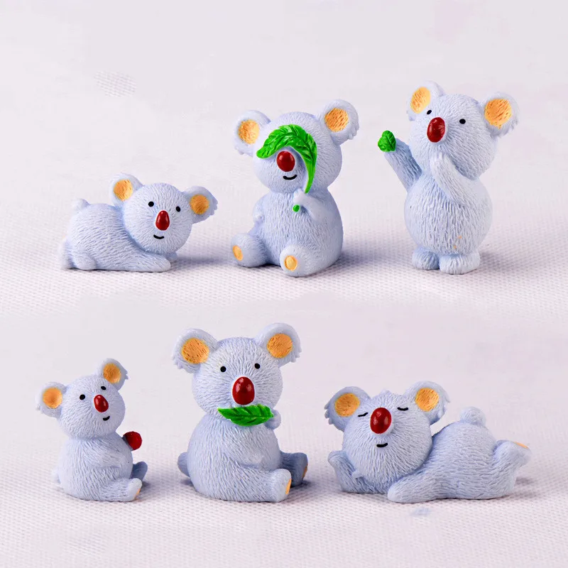 

Modeling Animals Casual Koalas Cartoon Anime Figure Home Ornaments DIY Creative Decorative Crafts Accessories Figma Gifts Toys