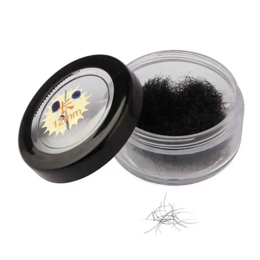 

12MM Black Curl False Eyelash Extension Eye Lashes Makeup Tools wimperextensions tools wimpern extensions Anne's Shop