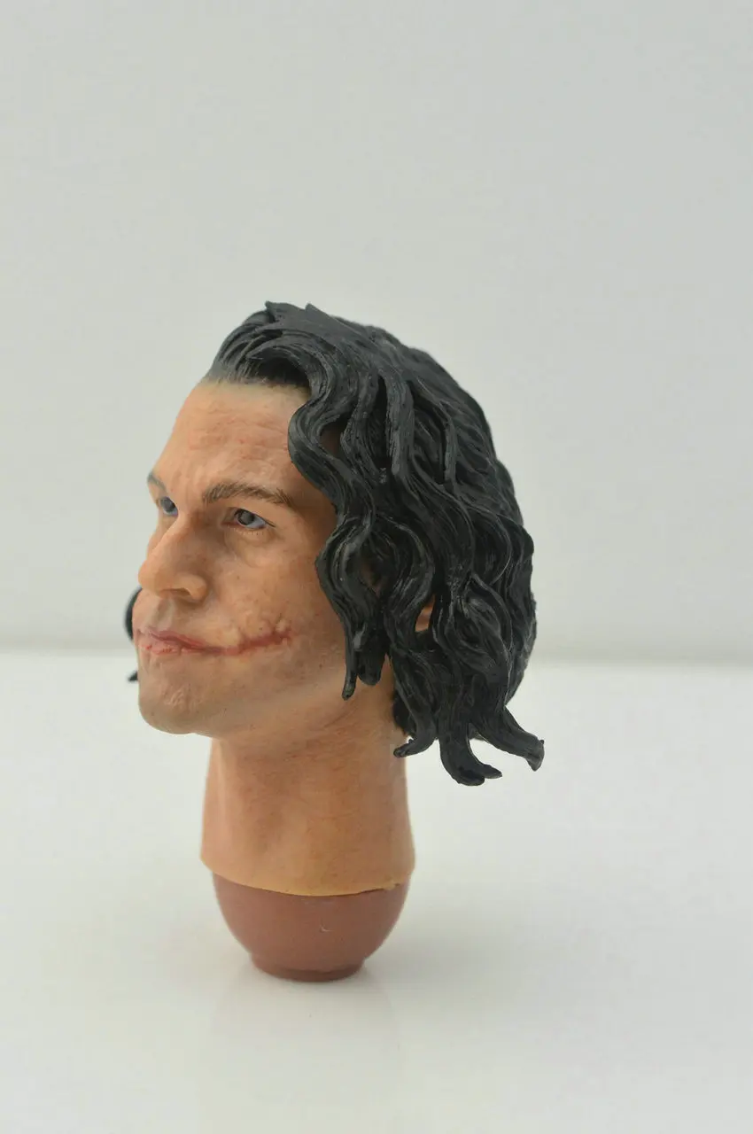 CGL T 09S Heath Ledger 1/6 голова Джокера обычная версия|head sculpt|joker headheath ledger |