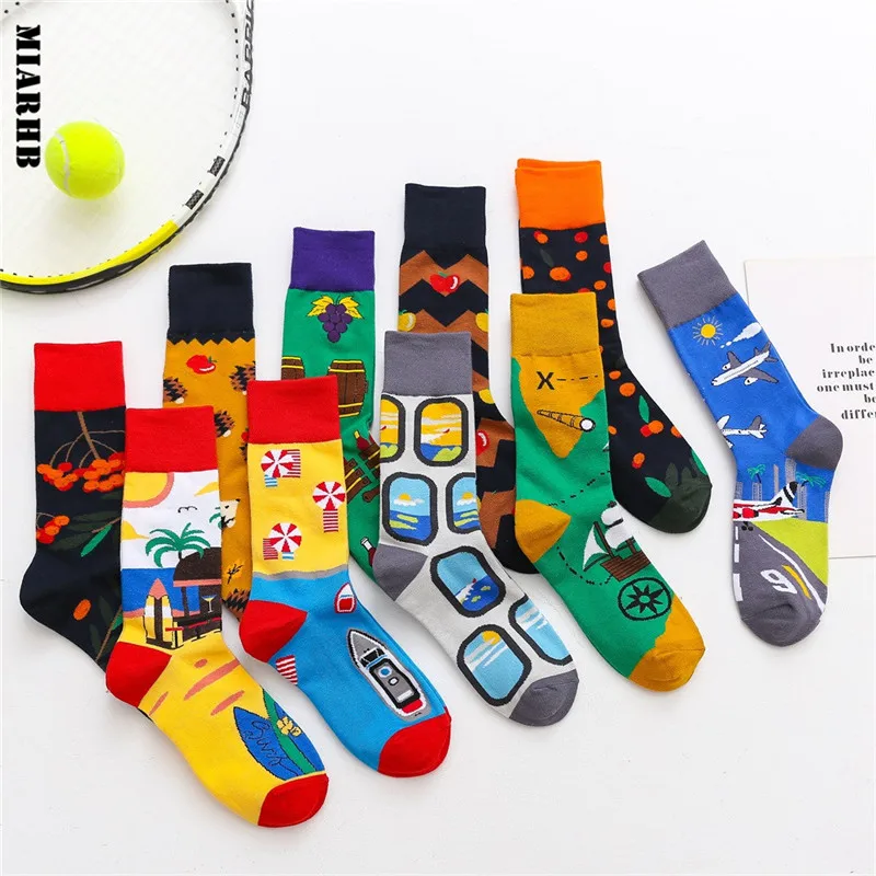 Sunfree Women Casual Socks Breathable Cotton Sox 2019 New Spring