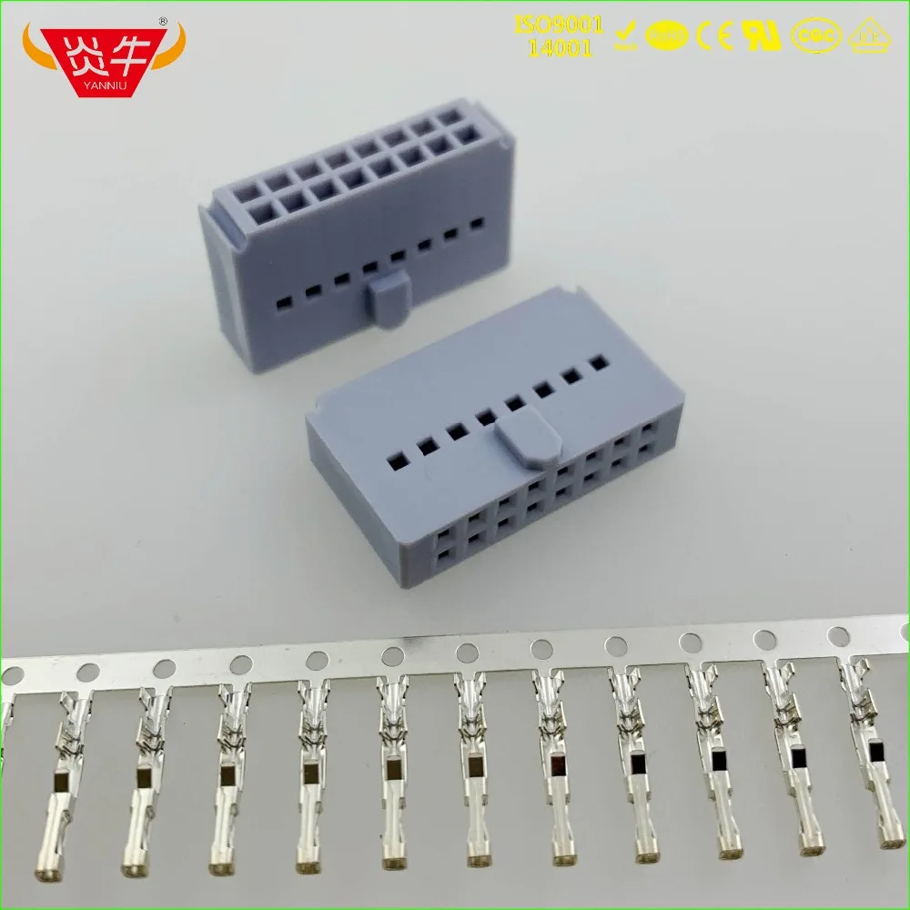 DC6-16P гнездо 2 54 мм Шаг 16PIN линия нажатия типа IDC разъем разъемы ISP JTAG заголовок для