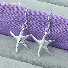New Star and Double Star Drop Earrings Jewelry For Women 925 Sterling Silver Earrings double r brand new jewelry earrings for women hot sale yellow gold plated 925 sterling silver drop earrings case04266sc 2