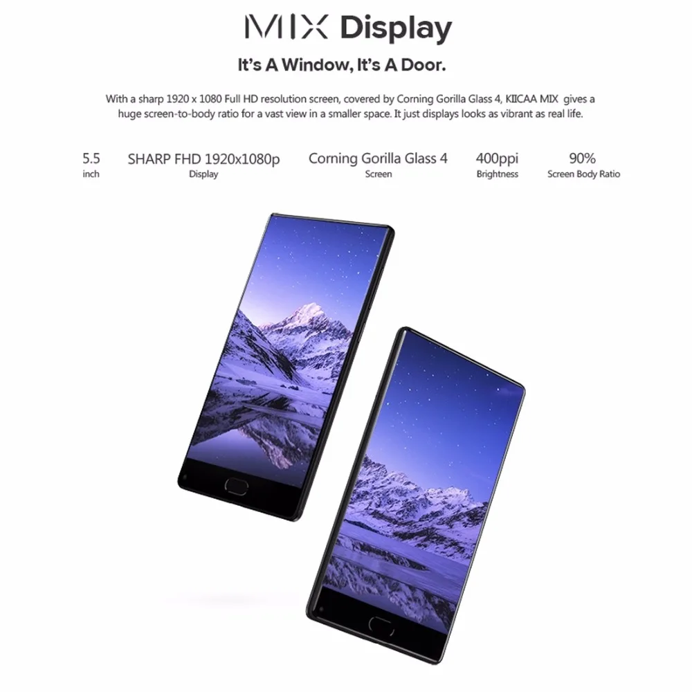 Leagoo kiicaa Mix 5.5 &quotполный Экран 3 ГБ Оперативная память 32 двойной назад камеры