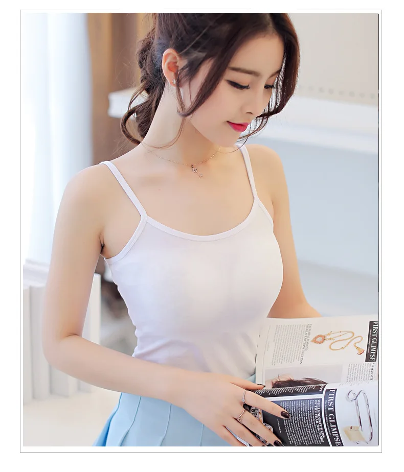 

Suspender Waistcoat Lady Summer Suspender Large-size Underclothes Modal Tank Top