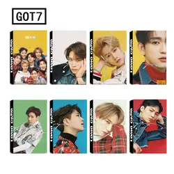 1 коробка 30 шт./компл. KPOP GOT7 альбом глаза на вас HD фото карты ПВХ Self Made ЛОМО Фотокарта