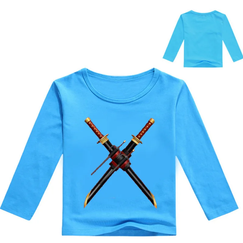 Коллекция года, весенне-осенний топ с длинными рукавами, футболка одежда для мальчиков с принтом ниндзя Футболка Ninjago одежда для детей хлопковые футболки для мальчиков - Цвет: style 7